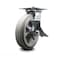 Service Caster 8 Inch Heavy Duty Thermoplastic Rubber Caster with Roller Bearing and Brake SCC SCC-35S820-TPRRF-SLB - alternate 1
